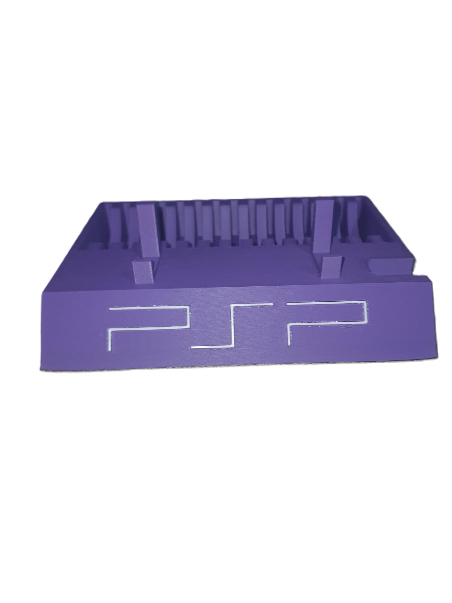 Lilac Purple Sony PSP 2000/3000 Display Stand With PSP Game Holder Rack Storage Home Decor Organization Rack Apartment Den Condo Space Saver