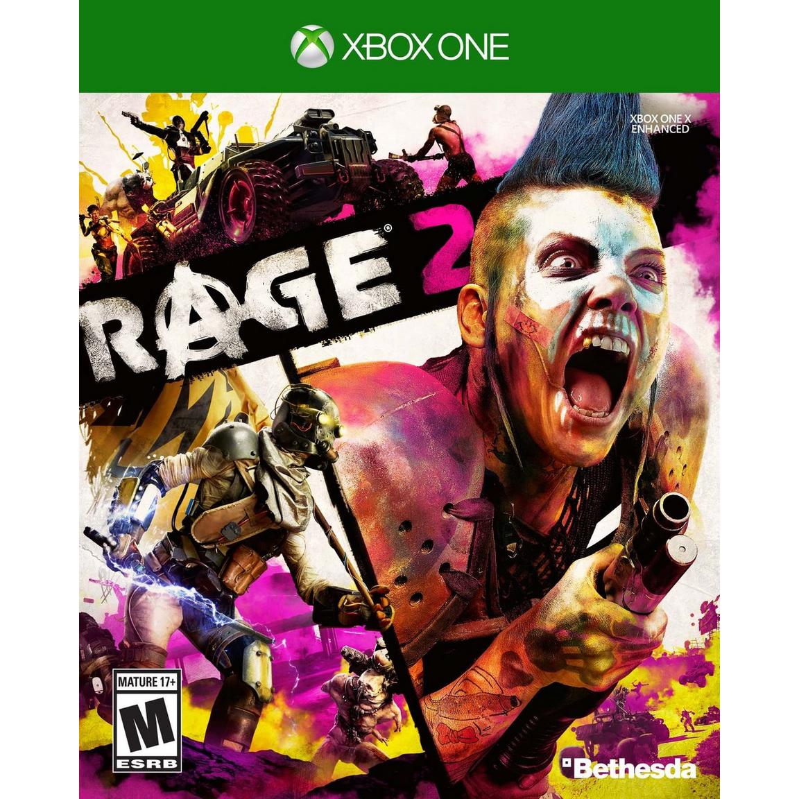 Rage 2 (Xbox One, 2019) Complete CIB With Inserts Near Mint Tested
