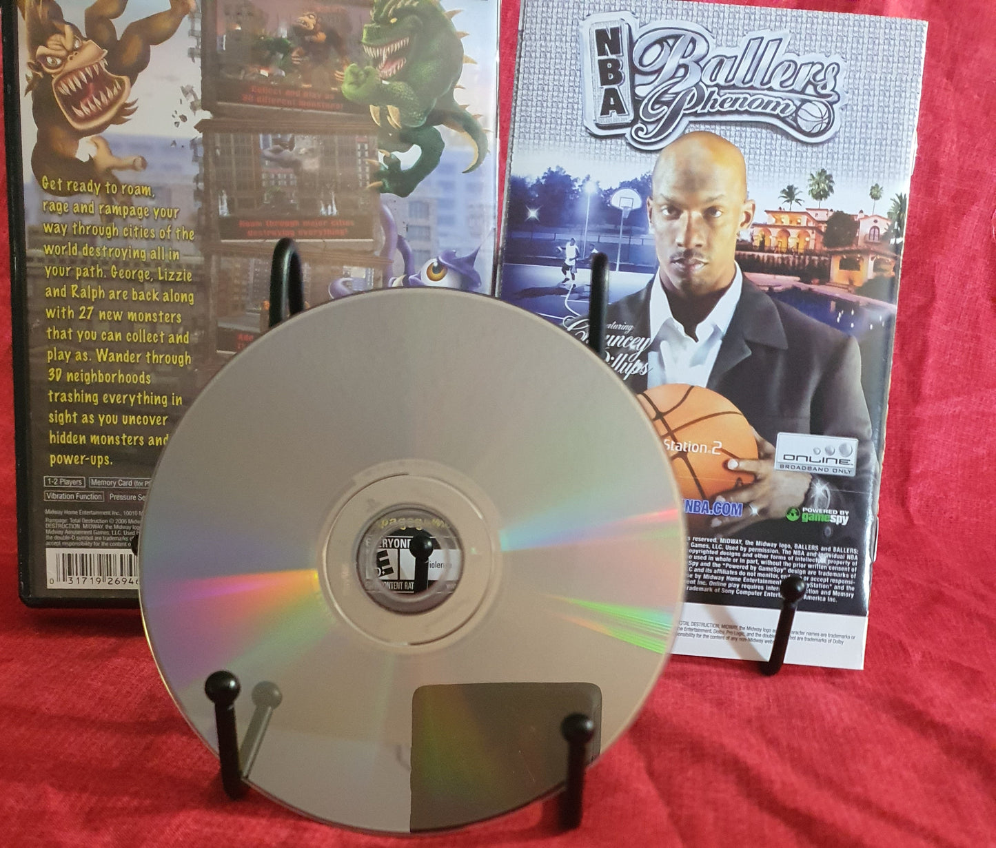 rampage total destruction ps2 video game complete black label