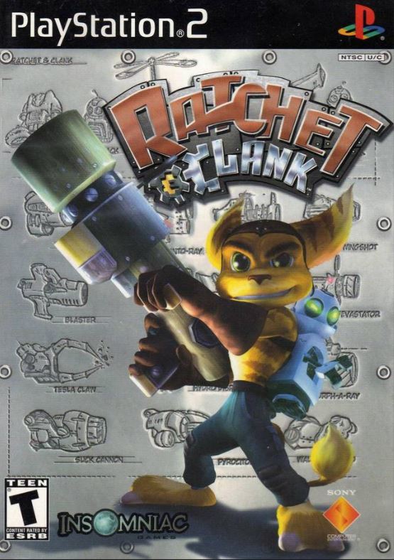 Ratchet & Clank (Sony PlayStation 2, 2002) Video Game Disc Near Mint Memory Slot