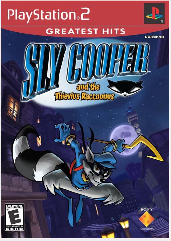 Sly Cooper And The Thievius Raccoonus (Sony PlayStation 2, 2003) Near Mint Clean