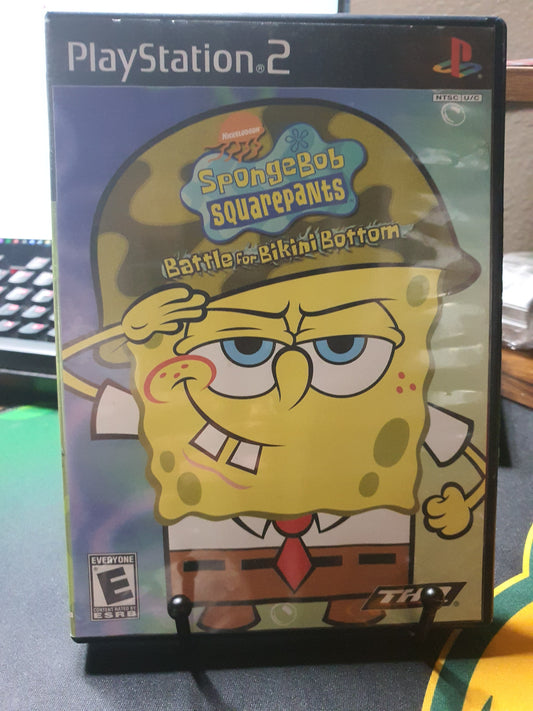 spongebob battle for bikini bottom complete first print