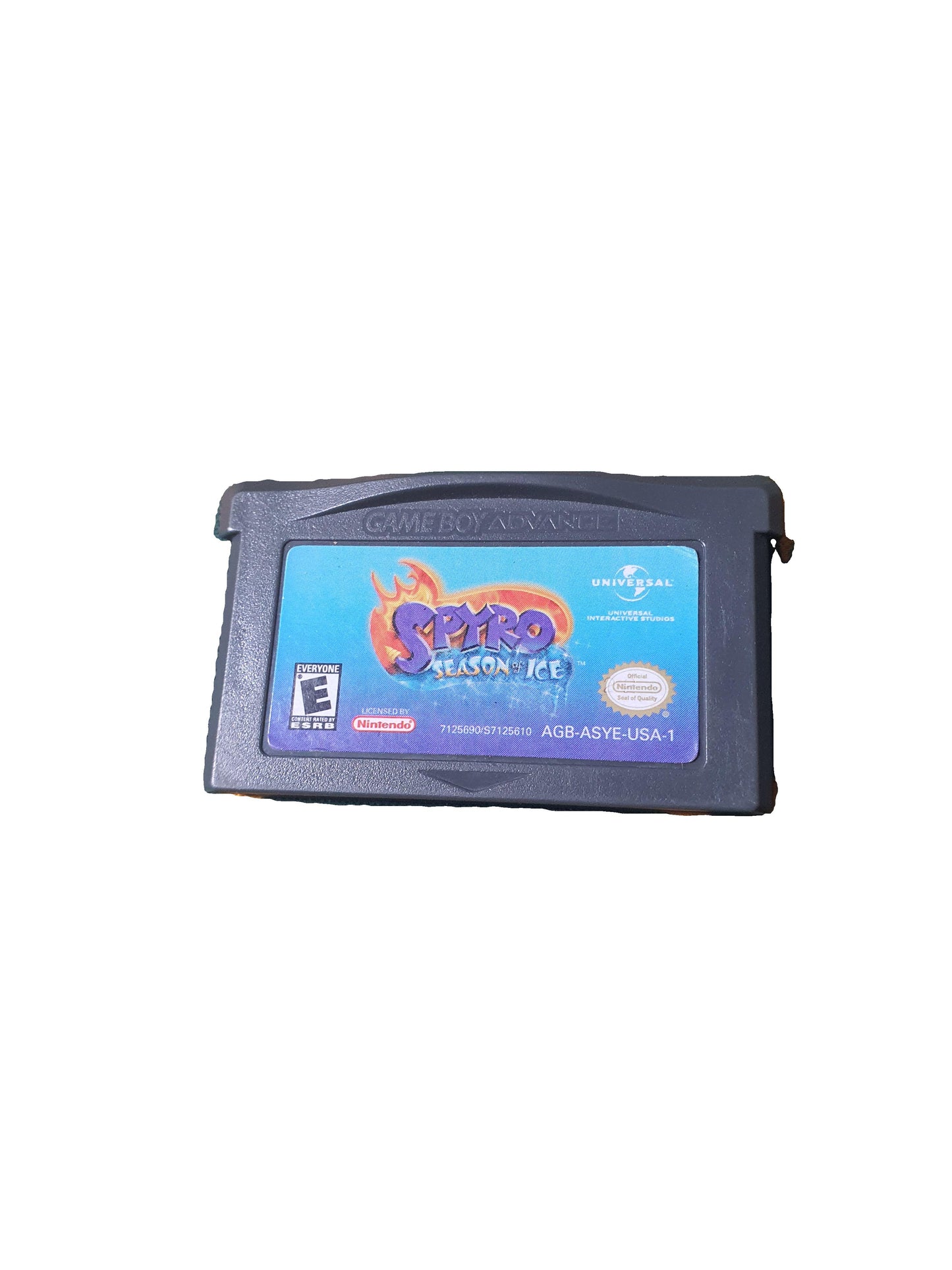 Spyro: Season of Ice (Nintendo Game Boy Advance, 2001) AGB-ASYE-USA-1