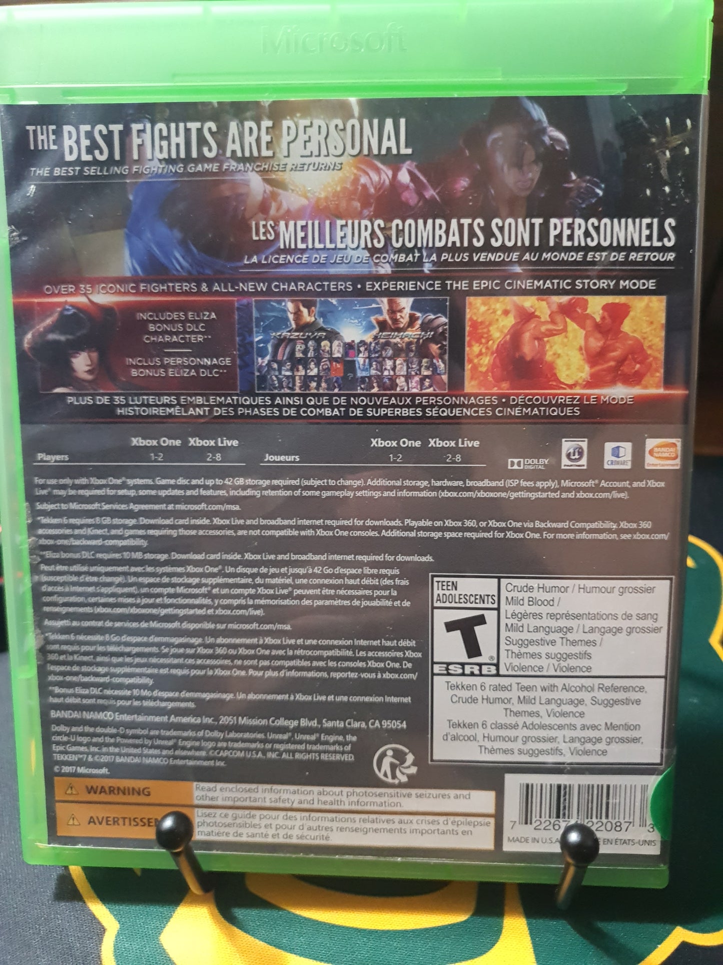 tekken 7 xbox one day one