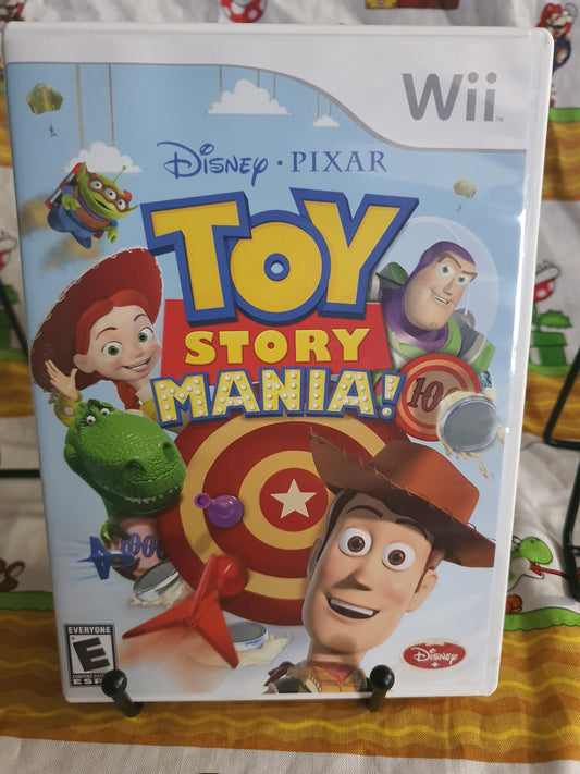 toy story mania nintendo wii complete
