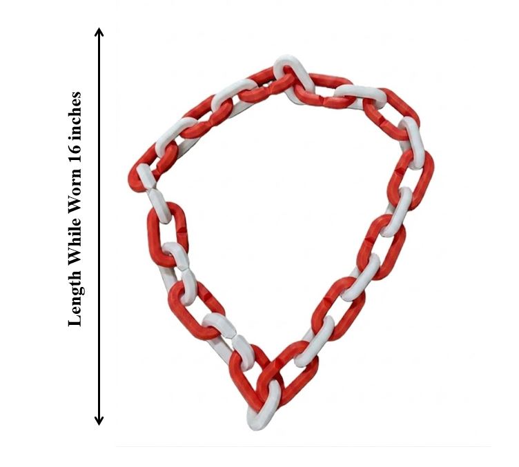 USA Flag Soccer Ball Hype Chain – 8" Pendant 32" Chain Stars and Stripes FIFA World Cup Necklace for USMNT USWNT Fans