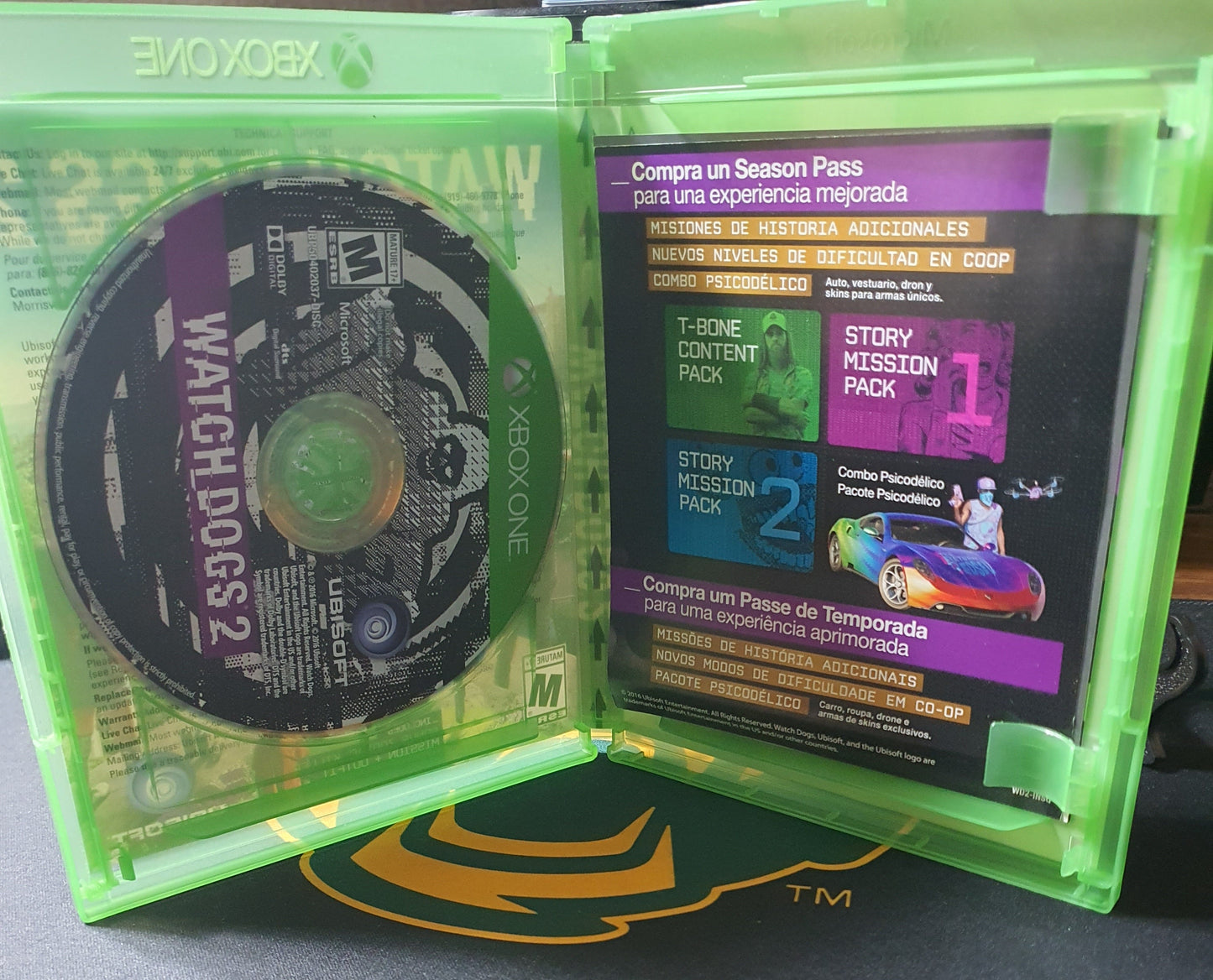 Watch Dogs 2 Xbox One Complete Like New