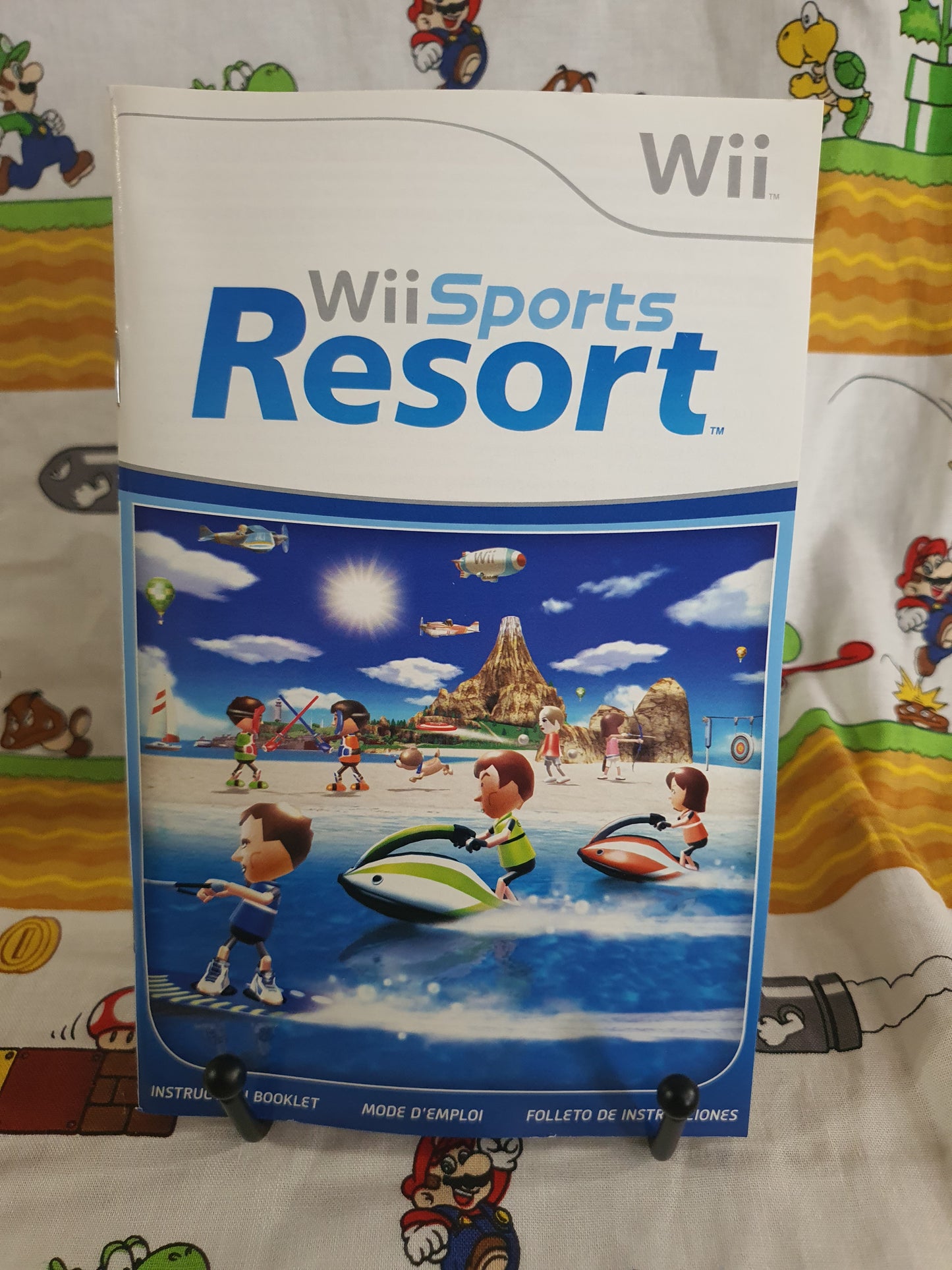 Wii Sports Resort (Nintendo Wii, 2009) Complete Clean Near Mint RVL-P-RZTE-USZ