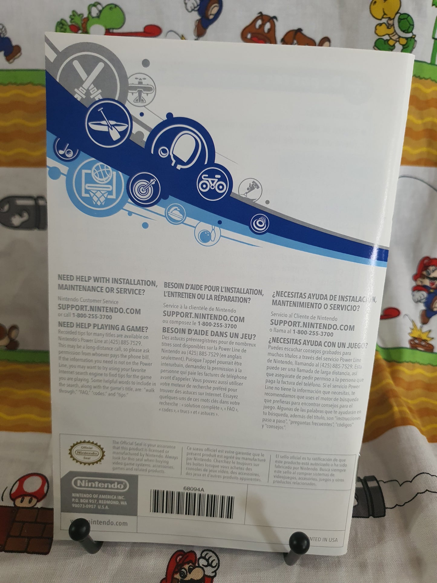 Wii Sports Resort (Nintendo Wii, 2009) Complete Clean Near Mint RVL-P-RZTE-USZ