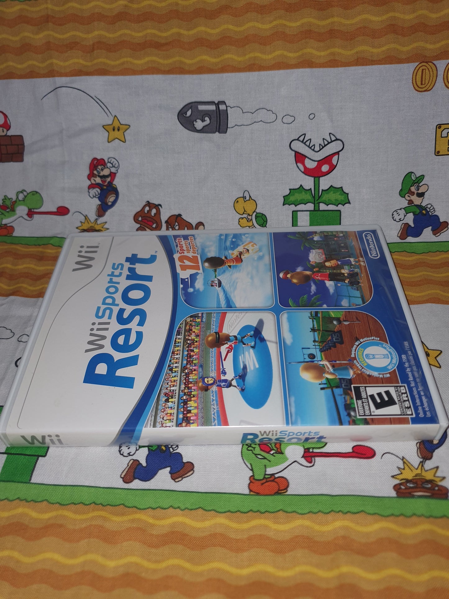 Wii Sports Resort (Nintendo Wii, 2009) Complete Clean Near Mint RVL-P-RZTE-USZ