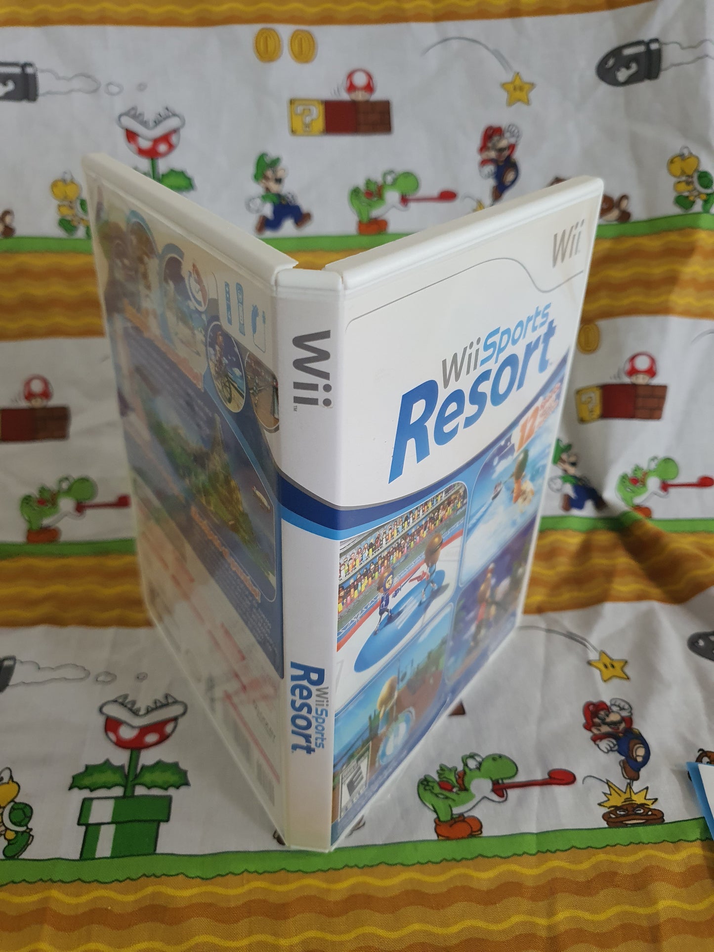 Wii Sports Resort (Nintendo Wii, 2009) Complete Clean Near Mint RVL-P-RZTE-USZ