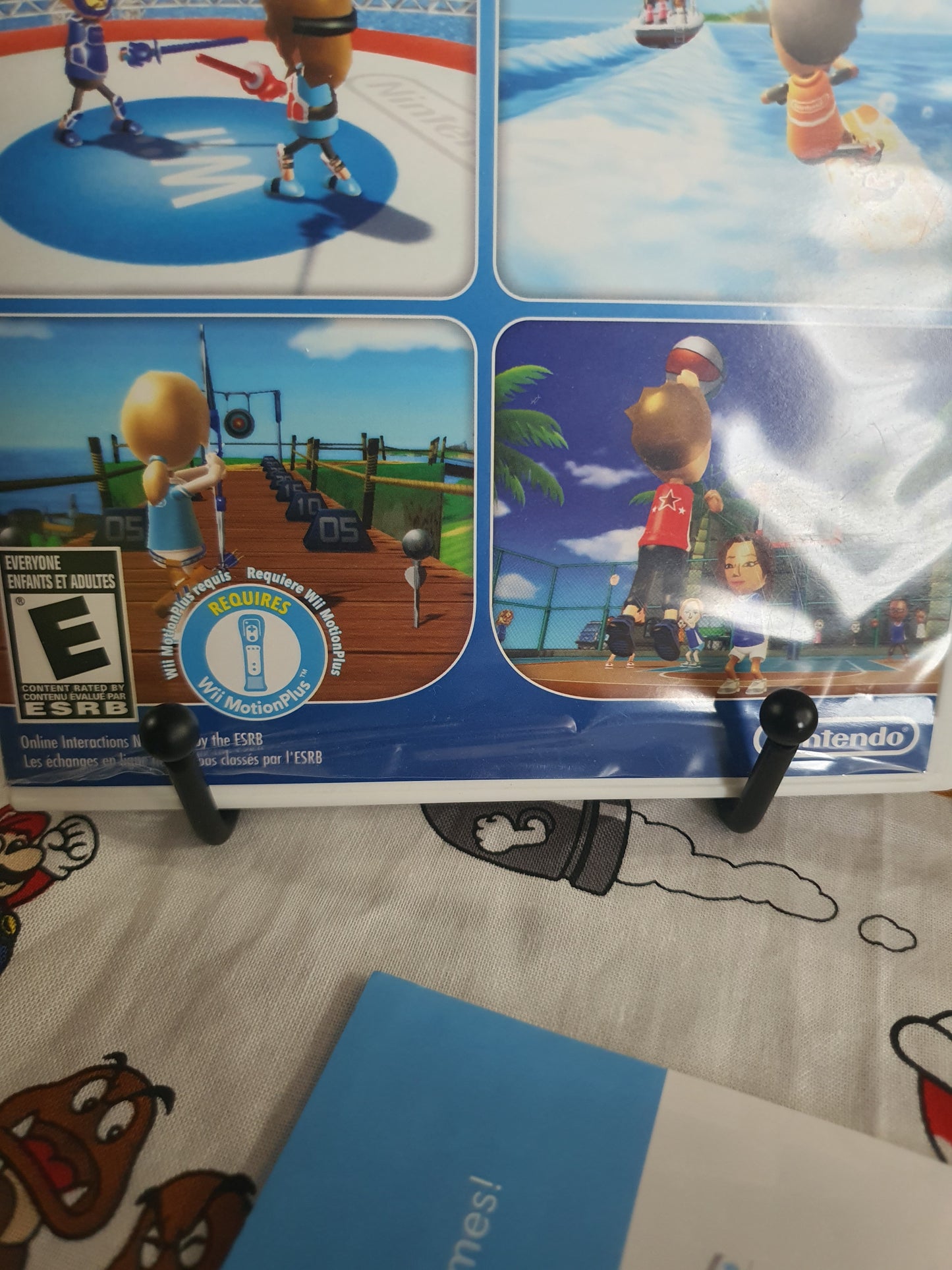 Wii Sports Resort (Nintendo Wii, 2009) Complete Clean Near Mint RVL-P-RZTE-USZ