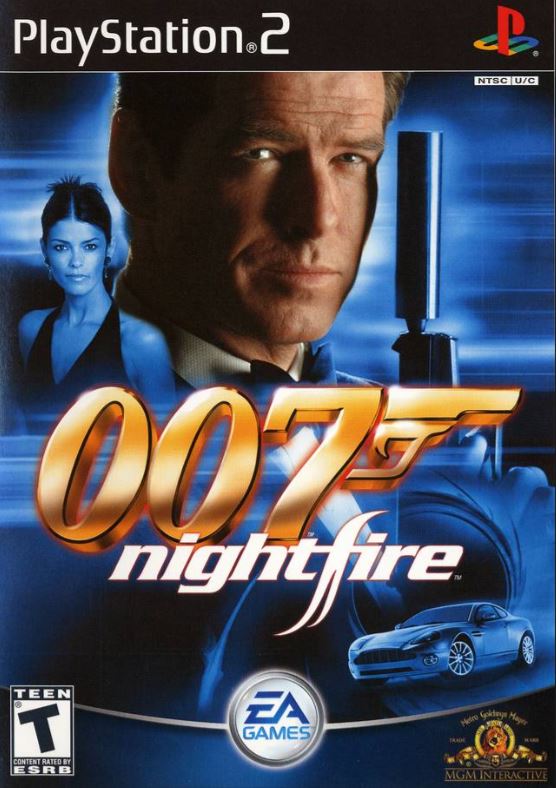 007: NightFire (Sony PlayStation 2, 2002) Complete Black Label Game Near Mint