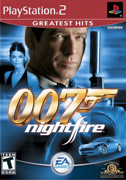 007: NightFire (Sony PlayStation 2, 2002) Complete Registration Card Near Mint