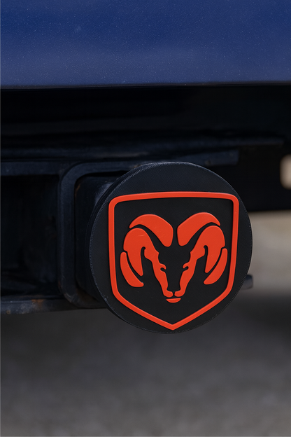 Dodge Ram Truck Trailer Hitch Receiver Cover Plug Cap 2" Receiver Push Slip On