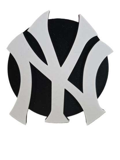 New York Yankees Baseball Trailer Hitch Receiver Cover Tow Towing Plug Cap 2"