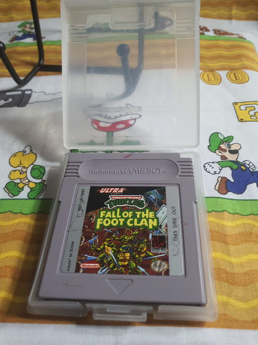 Teenage Mutant Ninja Turtles: Fall of the Foot Clan Nintendo Game Boy Game Case