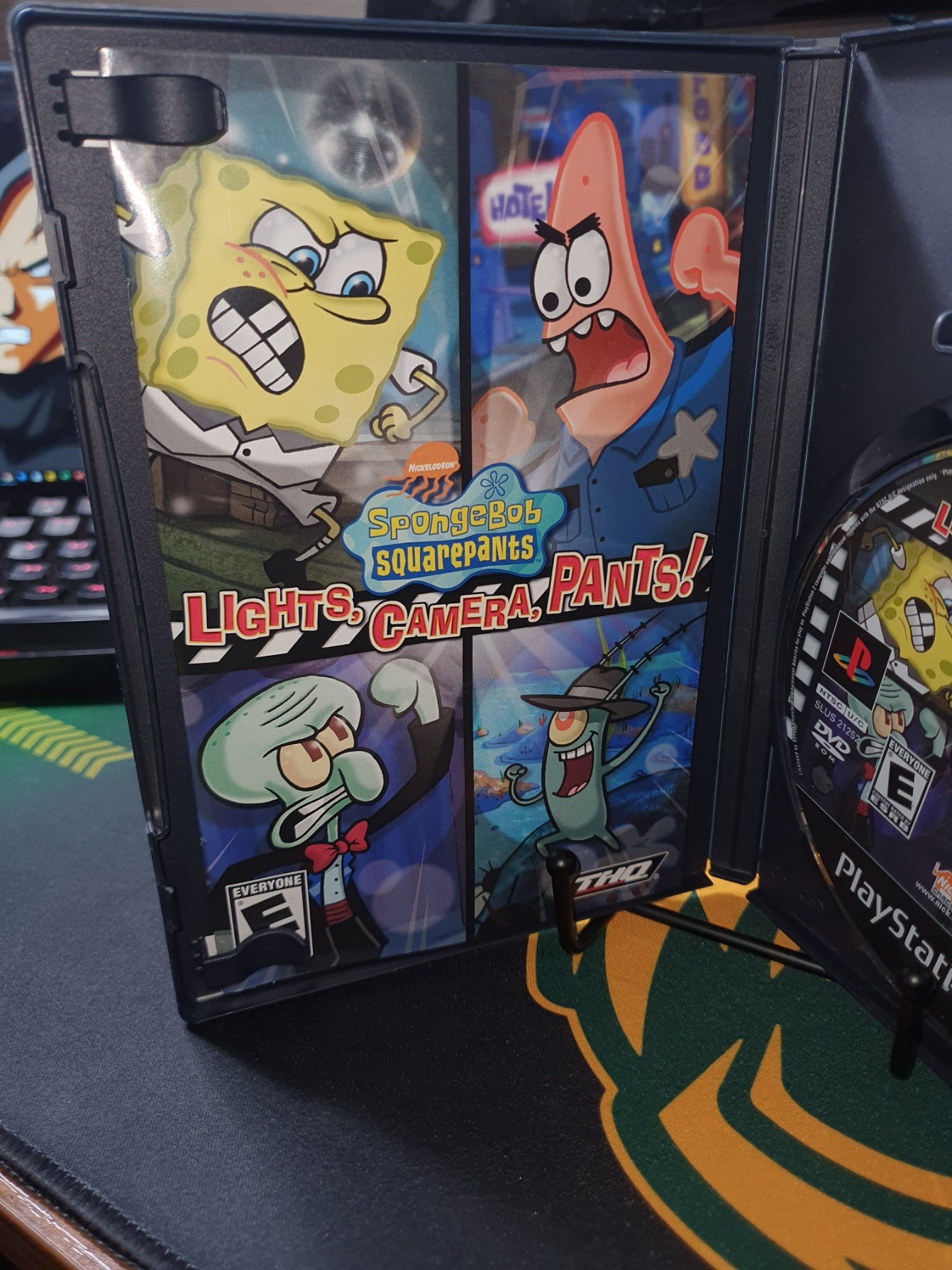 SpongeBob SquarePants Lights Camera Pants PlayStation 2 Complete CIB Very Good