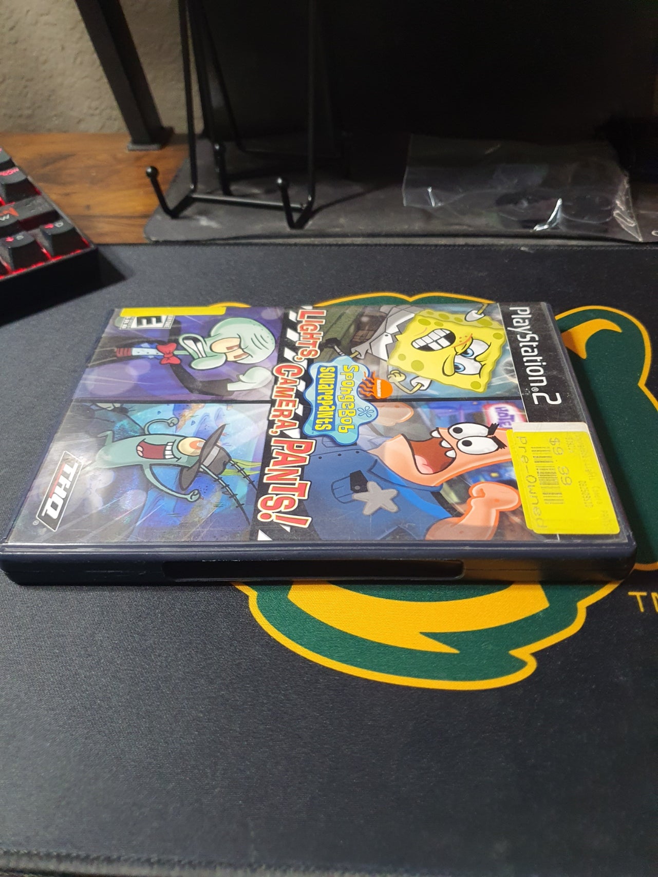 SpongeBob SquarePants Lights Camera Pants PlayStation 2 Complete CIB Very Good