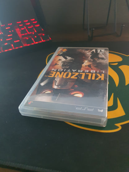 Killzone: Liberation (Sony PSP, 2006) Black Label CIB Complete Very Good Tested