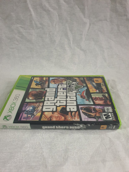 Grand Theft Auto 5 Xbox 360 NO GAME Disc Includes Case Map Manual Free Shipping Replacement Case