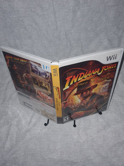 Indiana Jones and the Staff of Kings (Nintendo Wii, 2009) Complete Near Mint