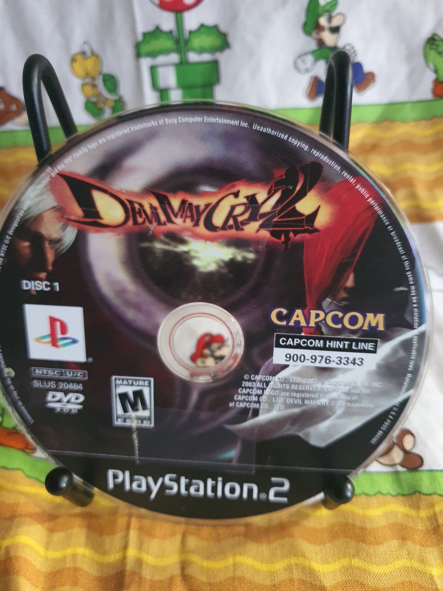 Devil May Cry 2 (Sony PlayStation 2, 2003) DMC Complete Discs Near Mint Clean