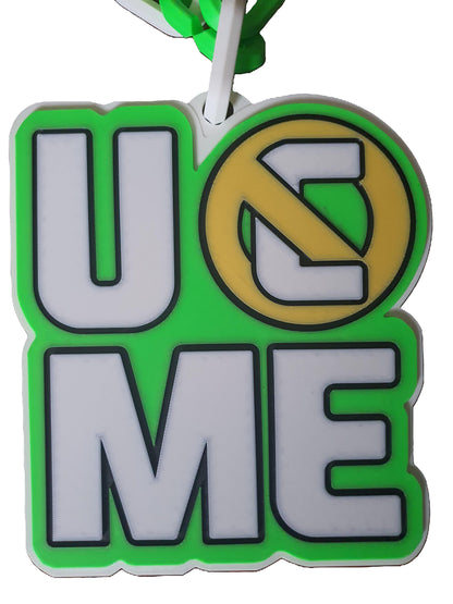 John Cena You Can't See Me Oversized Pendant Chain Necklace 15" WWE Customizable