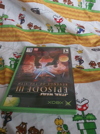 Star Wars: Episode III: Revenge of the Sith (OG Xbox, 2005) Complete Near Mint
