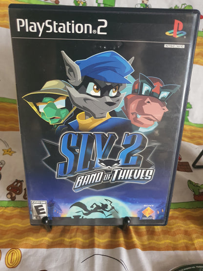 Sly 2: Band of Thieves (Sony PlayStation 2, 2004) Complete Game Disc Near Mint
