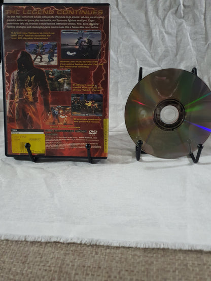 Tekken 4 (Sony PlayStation 2, 2002) PS2 Video Game Disc Near Mint Tested
