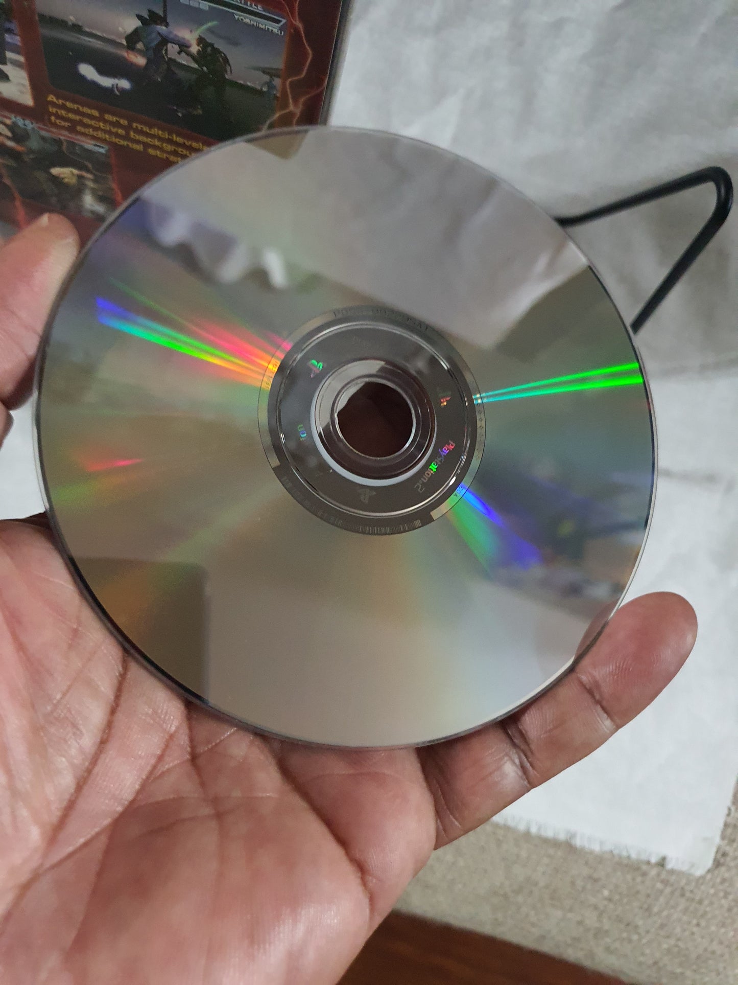 Tekken 4 (Sony PlayStation 2, 2002) PS2 Video Game Disc Near Mint Tested