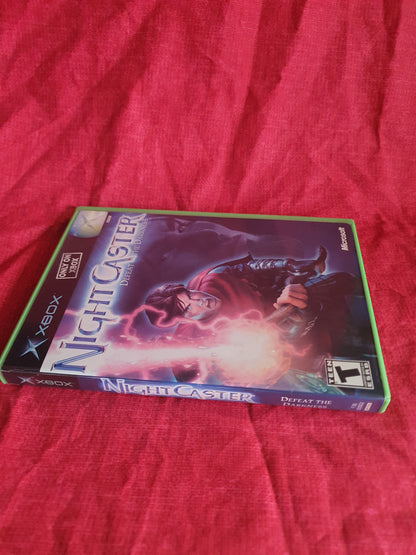 Night Caster Defeat the Darkness (Microsoft Xbox, 2002) Complete Catalog Booklet