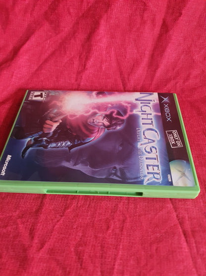 Night Caster Defeat the Darkness (Microsoft Xbox, 2002) Complete Catalog Booklet