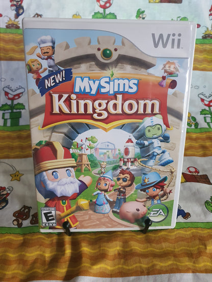 MySims Kingdom (Nintendo Wii, 2008) Pristine Authentic Tested Game Near Mint