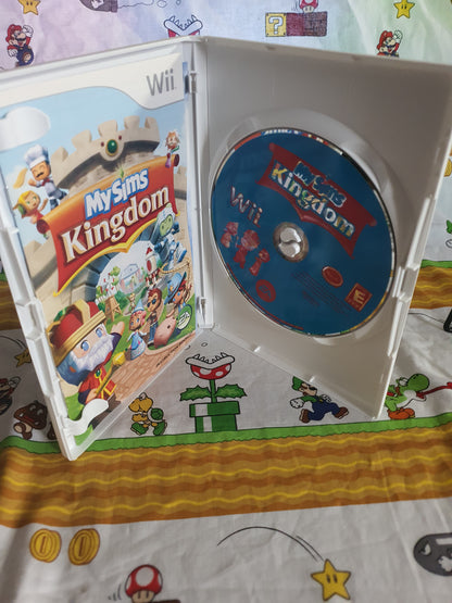 MySims Kingdom (Nintendo Wii, 2008) Pristine Authentic Tested Game Near Mint