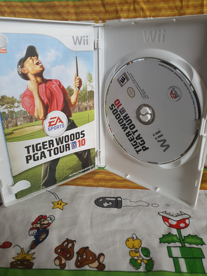 Tiger Woods PGA Tour 10 Bundle - Nintendo Wii - Motion Plus adapter - Near Mint