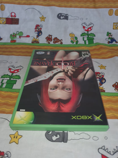 BloodRayne (Microsoft Xbox, 2002) No Game Disc Only Case Artwork Manual