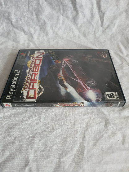 Need for Speed Carbon PS2 PlayStation 2 Complete CIB Very Good Clean Black Label