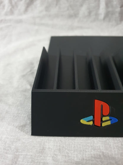 PlayStation 4 Game Holder Holds 10 Games Storage Display PS4 Customized Sony Pro