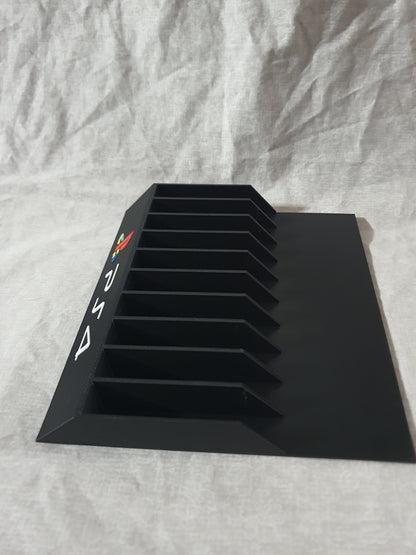 PlayStation 4 Game Holder Holds 10 Games Storage Display PS4 Customized Sony Pro
