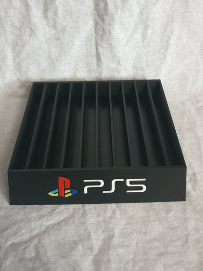 Video Game Storage Stand Display for PS5/ PS4/ PS3 Xbox Series S & X Color Logo