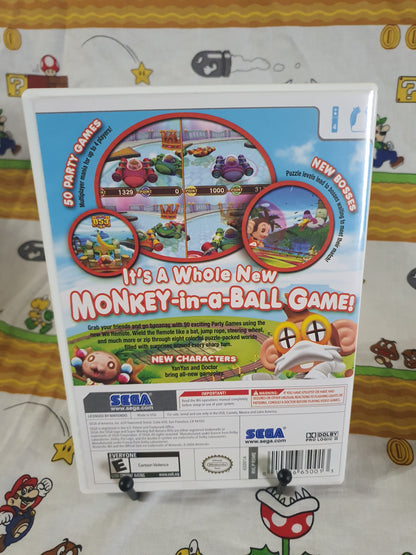 Super Monkey Ball: Banana Blitz (Nintendo Wii, 2006) Complete Clean Near Mint NM