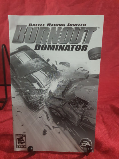 Burnout Dominator (Sony PlayStation 2, 2007) Complete Near Mint Game Disc Clean