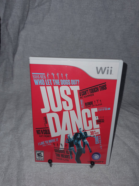 Just Dance (Nintendo Wii, 2009) Complete CIB Clean Videogame Disc Near Mint