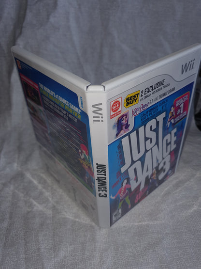 Just Dance 3 Nintendo Wii Best Buy Exclusive - Complete CIB Clean Near Mint