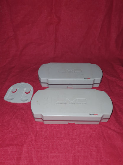 Sony PSP Hard Shell Game UMD Case 8 Game Disc Holder Organize Storage Bundle