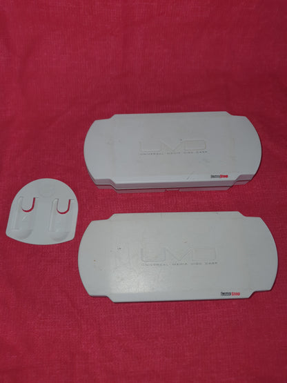 Sony PSP Hard Shell Game UMD Case 8 Game Disc Holder Organize Storage Bundle