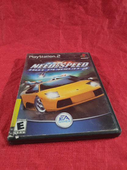 Need for Speed Hot Pursuit 2 (PS2, 2002) Very Good Disc Tested Works Cleaned