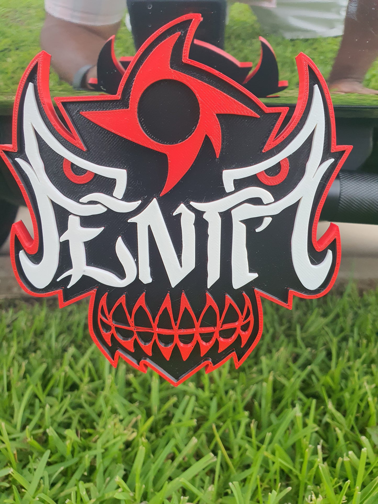 Penta Lucha Brothers Mask Skull Trailer Hitch Cover Plug 2x2 Receiver Truck Suv